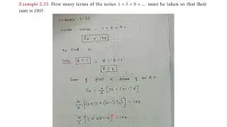 10th Maths Example 2.31 to 2.39 | Numbers and Sequences | in Tamil | @kalvikalam