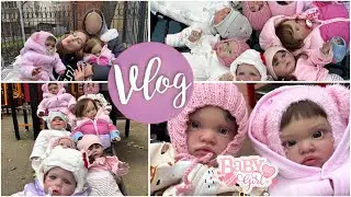 Vlog: Subscriber get-together! Hanging out with reborn dolls!