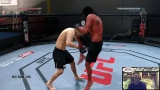 EA Sports UFC Career Mode Part 2 - The Ultimate Fighter Training