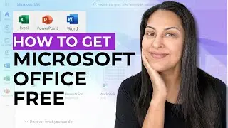 How to get Microsoft Office : Excel, PowerPoint & Word for Free with Office 365 #office365 #excel
