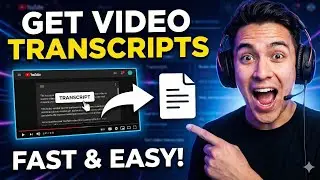How to get the transcript of a youtube video | how to make youtube transcript | App Tech Zone