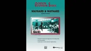 Maynard & Waynard, by Gordon Goodwin – Score & Sound