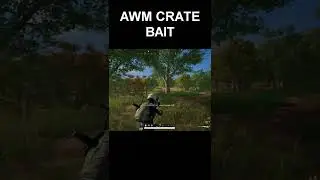 Bait that crate...