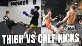 Calf Kick vs. Thigh Kicks: The Ultimate Guide to Leg Strikes in Muay Thai & MMA