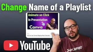How to Rename or Change the Playlist Name in Youtube