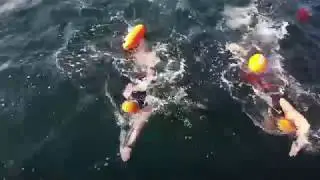 Oceanman Odessa-2019 / Соревнования по плаванию на открытой воде с коптера / Таймер