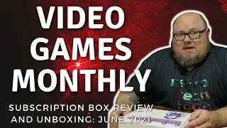 Is Video Games Monthly Worth It?? (June 2021 Retro Game Box)