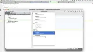 Manage Projects Popup