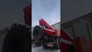 Новая передвижная авторемонтная мастерская (ПАРМ) на шасси КАМАЗ-43118 МАКАР с КМУ Fassi F155.