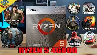 RYZEN 5 4600G VEGA 7🤔Run The Best Games IN 1080p