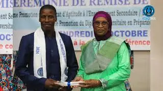 Remise de diplômes à l’INSEPS : Les promotions 2024 célébrées avec honneur
