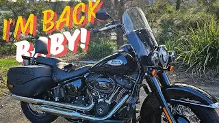 Picking Up my NEW Harley-Davidson Heritage Classic 114