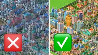 Rebuilding my city in megapolis [AGAIN] #building #city #games #memes