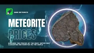 Discover the Value of Meteorites! Explore the prices of the most important classified meteorites