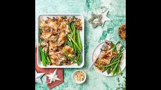 Cranberry and Thyme Stuffed Pork Chops