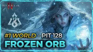 Diablo 4 | #1 WORLD Frozen Orb Sorc Clear ❄️✨
