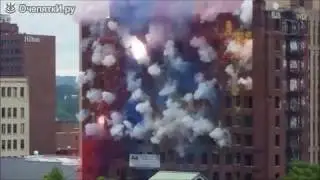 Весёлый снос здания