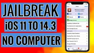 How To Install ￼Unc0ver Taurine And Odyssey Jailbreak without Computer 2021!￼