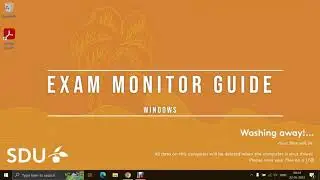 Exam Monitor vejledning Windows