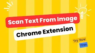 How to Scan Text From Image Online Using Browser Extension