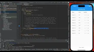 Building a shopping cart with DataTable in Flutter