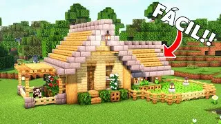 🏡 CASA DE MADERA FACIL EN MINECRAFT - Tutorial