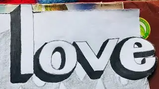 simple mathod of 3D drawing|| surprise of merry christmas||