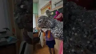 Поздравление на уроке от Зайки