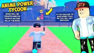 I Became The STRONGEST! Anime Power Tycoon Roblox