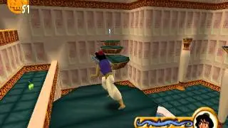 Прохождение Disney's Aladdin in Nasira's Revenge (Дворец 1 уровень)
