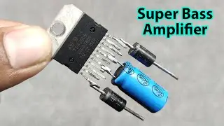 Super Bass Audio Amplifier Circuit || TDA 2004