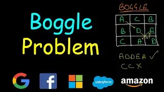 Boggle | Find all possible words in a board of characters