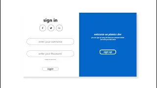 Design Login Form for Website using adobe xd | UI/UX design