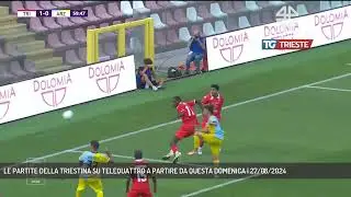 LE PARTITE DELLA TRIESTINA SU TELEQUATTRO A PARTIRE DA QUESTA DOMENICA | 27/08/2024