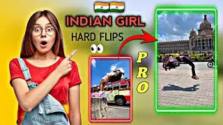 😱😱 🇮🇳 INDIAN GIRL HARD FLIPS || HARD FLIPS || INDIAN GIRL AMAZING STUNTS