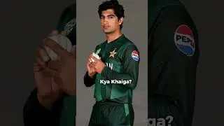 Naseem Shah 😈 #cricket #shorts
