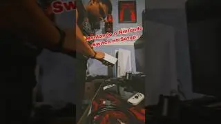 Montando o Nintendo Switch no meu Setup Gamer. . . #nintendoiswitch #nintendo #games