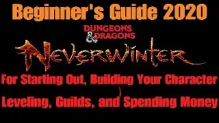 Neverwinter Beginner's Guide 2020 For Starting Out, Building Your Character, Leveling, Guilds, D&D