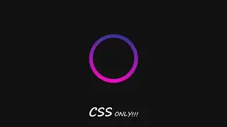 Gradient Spin Loader | CSS Animation