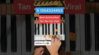 Beat Automotivo Tan Tan Tan Viral (Piano)