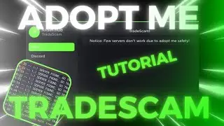 HOW TO USE MY ADOPT ME TRADESCAM *SCRIPT * 💚😨 | Delta Supported 💙