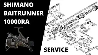 HOW TO SERVICE - Shimano Baitrunner 10000RA Tribal