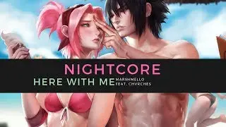 |Nightcore - Here With Me (POLISH SUB)|