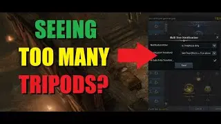 [Lost Ark] If you're seeing too many tripods try playing with this setting