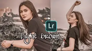 Tutorial rumus Lightroom ||moody brown tanpa preset