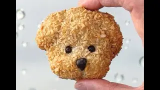 🐶КОКОСОВОЕ ПЕЧЕНЬЕ на СГУЩЕНКЕ!🤞Мордочки СОБАЧЕК!💖🐕