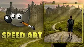 Surreal Photo Manipulation Speed Art (GIMP)