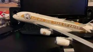 Jc Wings 1/200 Etihad A380 (Year of Zayed 2018 Special Livery) **Very Rare** **FIRST ON YOUTUBE**