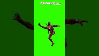 Green Screen Animation - Deadpool (COPYRIGHT FREE)