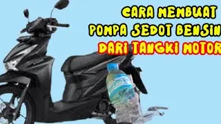 Cara Mudah Sedot Kuras Bensin di Tangki Motor Mobil #kreatif #tutorial